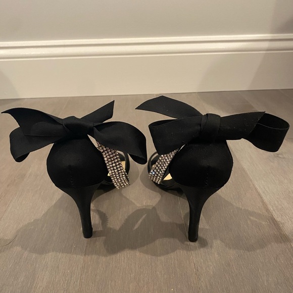 Black Rhinestone heels - Picture 2 of 8